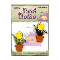 Botton Patch Tulipa Amarela 2075 - 2 Unid