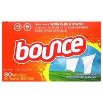 Bounce Hojas para Secadora, 80 Hojas, Aroma Fresco Exterior