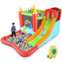 Bounce House HYPOAI Bounce Castle com ventilador para crianças de 3 a 12 anos Bounce House HYPOAI Bounce Castle com ventilador para crianças de 3 a 12 anos
