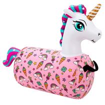 Bouncer inflável para animais saltitantes WADDLE Hip Hopper Unicorn Bouncer inflável para animais saltitantes WADDLE Hip Hopper Unicorn