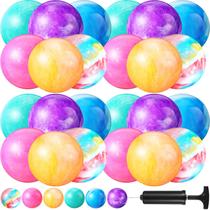 Bouncing Balls Lenwen Cloud Kick 23 cm, marmorizado, 24 peças com bomba