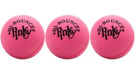 Bouncy Ball JA-RU Hi-Bounce Pinky Ball para crianças (3 bolas)