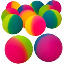 Bouncy Balls Bedwina Jumbo Super Bouncy, pacote de 6 cm com 12 crianças Bouncy Balls Bedwina Jumbo Super Bouncy, pacote de 6 cm com 12 crianças