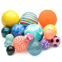 Bouncy Balls Entervending Mega Mix 50 unidades - 4 tamanhos: 60 mm, 45 mm, 32 mm e 25 mm