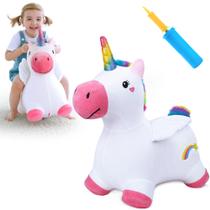 Bouncy Horse iPlay iLearn Bouncy Pals Unicorn Menina com mais de 18 anos Bouncy Horse iPlay iLearn Bouncy Pals Unicorn Menina com mais de 18 anos