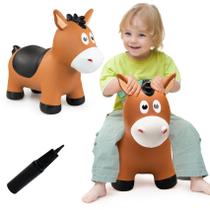 Bouncy Horse VangeBow para crianças de 3 anos ou mais com bomba inflável Bouncy Horse VangeBow para crianças de 3 anos ou mais com bomba inflável