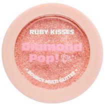 Bouncy Multi Glitter Diamond Pop RK by Kiss - rose shine