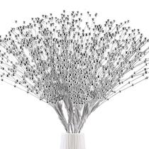 Bouquet Spray Sticks SHAOQINLIN 50 unidades, cordão de pérolas de 4 mm