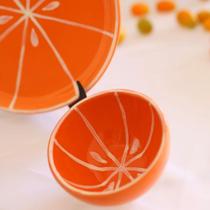 Bow Laranja de Cerâmica Coleção Tutti - Frutti 340ml - Silveira