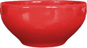 Bowl 400ml Tigela Cumbuca Porcelana Vermelho - Olívia Cerâmicas