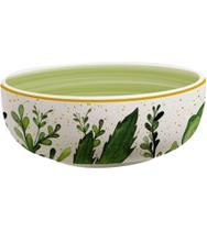 Bowl 623ml 15cm Diâmetro Fundo Verde Cerâmica Corona Siena