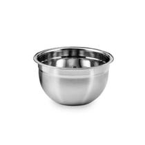 Bowl Aço Inox Fundo KeHome Cozinha Profissional Saladeira Cumbuca Resistente Pote