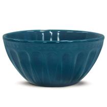 Bowl Alto em Cerâmica 550ml Relieve Verde - Yoi - Corona