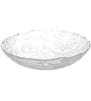 Bowl Avulso 13,5cm Diâmetro Por 3cm Altura De Vidro SodoCalcico Paisley Bowl Avulso 13,5cm Diâmetro Por 3cm Altura De Vidro SodoCalcico Paisley