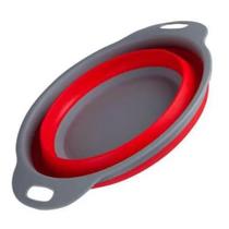 Bowl Bacia Silicone Retrátil Vermelho Ke Home Bowl Bacia Silicone Retrátil Vermelho Ke Home