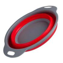 Bowl Bacia Silicone Retrátil Vermelho Ke Home Bowl Bacia Silicone Retrátil Vermelho Ke Home