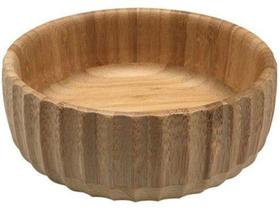 Bowl Bambu Natural Oikos 360ml - Canelado Bowl Bambu Natural Oikos 360ml - Canelado