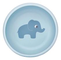 Bowl Buba Em Silicone Com Ventosa Cloudy Elefante Azul 350ML Bowl Buba Em Silicone Com Ventosa Cloudy Elefante Azul 350ML