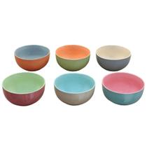 Bowl ceramica colorido 500ml casual home