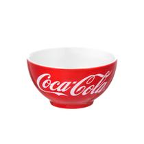 Bowl Coca-Cola em Porcelana Vermelha 440ml 13x13x6,5cm - Hauskraft