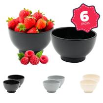 Bowl Collection 15cm Bege Preto Cinza Tigela Mesa Posta Moderna Bowl Collection 15cm Bege Preto Cinza Tigela Mesa Posta Moderna