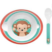 Bowl Com Colher, Macaco, Buba Bowl Com Colher, Macaco, Buba