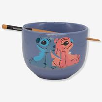 Bowl Com Hashi Stitch Angel Disney Zona Criativa Presente