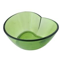 BOWL CORAÇÃO VERDE 11,7x5x9,9CM 220ML ACRILICO TIGELA SOBREMESA CUMBUCA 197