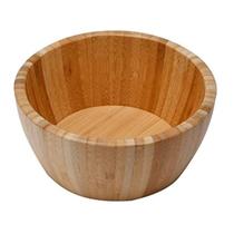 Bowl Cumbuca Saladeira Fruteira Tigela De Bambu Grande 24cm