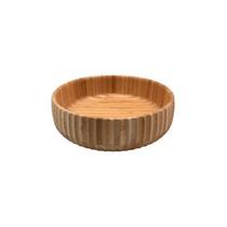 Bowl De Bambu Canelado 22x06 Cm