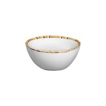 Bowl De Cerâmica Branco 500Ml Bambu Scalla Bowl De Cerâmica Branco 500Ml Bambu Scalla