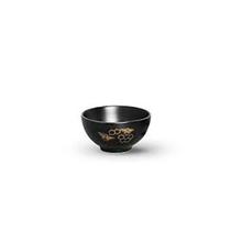 Bowl de Cerâmica Colmeia Preto/Dourado 400ml - Unid.