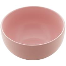 Bowl de Cerâmica Cronus Lyor 14,5x8,5cm Cumbuca 680ml Tigela para Sopa Sobremesa Salada Rosa