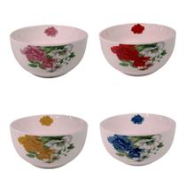 Bowl de cerâmica Flor colors 13x07 cm