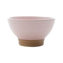 Bowl de Cerâmica Rustico Romance Rosa 8 x 13cm 500ml - Unid. Bowl de Cerâmica Rustico Romance Rosa 8 x 13cm 500ml - Unid.