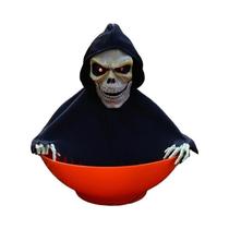 Bowl De Doces Em Forma De Esqueleto Para Halloween, Bandeja Elétrica De Frutas, Decoração Para Festa