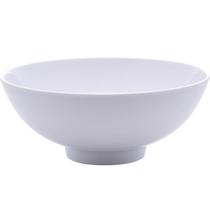 Bowl de Melamina Branco Milão Lyor 15x6cm Cumbuquinha Tigela para Caldos Cereais Saladas
