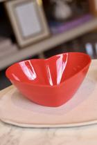 Bowl De Melamine Em Formato De Coração - 17cm - Tuut