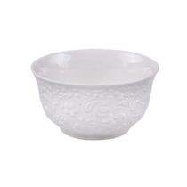 Bowl de Porcelana New Bone Flowers Branco Lyor 380ml