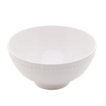 Bowl de Porcelana New Bone Pearl Branco 15x7cm