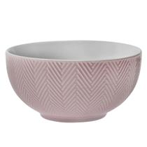 Bowl de Porcelana Textura Frozen 540ml Rosa Bowl de Porcelana Textura Frozen 540ml Rosa