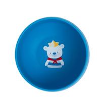 Bowl De Silicone Com Ventosa Ursinho Navy Azul - Bup Baby Bowl De Silicone Com Ventosa Ursinho Navy Azul - Bup Baby