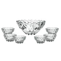 Bowl E Saladeira De Vidro 7 Peças - Delisoga Bowl E Saladeira De Vidro 7 Peças - Delisoga