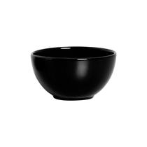 Bowl Em Cerâmica Coleção Slim Preto Absoluto Cerâmica Alleanza 06 Unidades