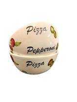 Bowl Em Cerâmica Pizza Luiz Salvador - Un Bowl Em Cerâmica Pizza Luiz Salvador - Un