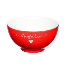 Bowl Em Porcelana Lamour Vermelho 440 Ml