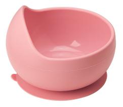 Bowl em Silicone com Ventosa 350ml - Rosa - Buba