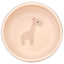 Bowl em Silicone com Ventosa Cloudy - Bege - Buba