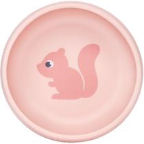 Bowl em silicone com ventosa cloudy esquilo - rosa - buba Bowl em silicone com ventosa cloudy esquilo - rosa - buba