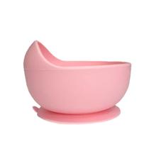 Bowl Em Silicone Com Ventosa - Letoy - Rosa